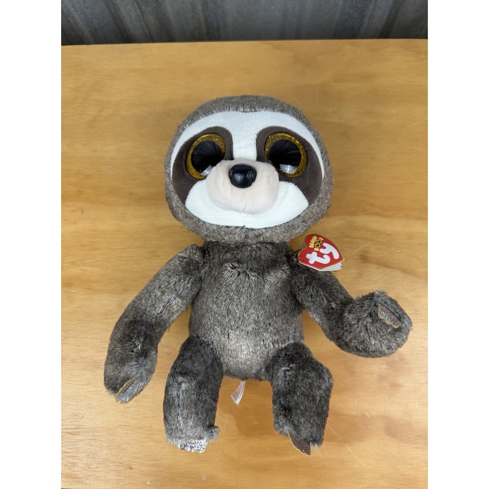TY Beanie Boos DANGLER the Sloth (Medium/ 9 inch) Stuffed Plush Toy NEW *read*